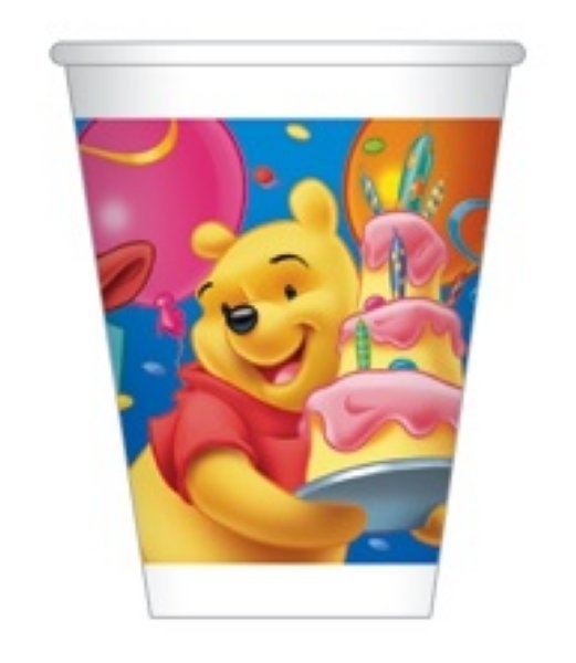 10 Plastik  Becher Winnie  Pooh  Schweiz